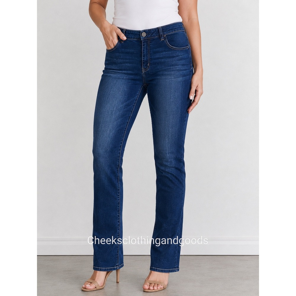 American Eagle Hi-Rise Jegging Dark Wash Blue Jeans Womens Size 18 Short 18S - Picture 1 of 8